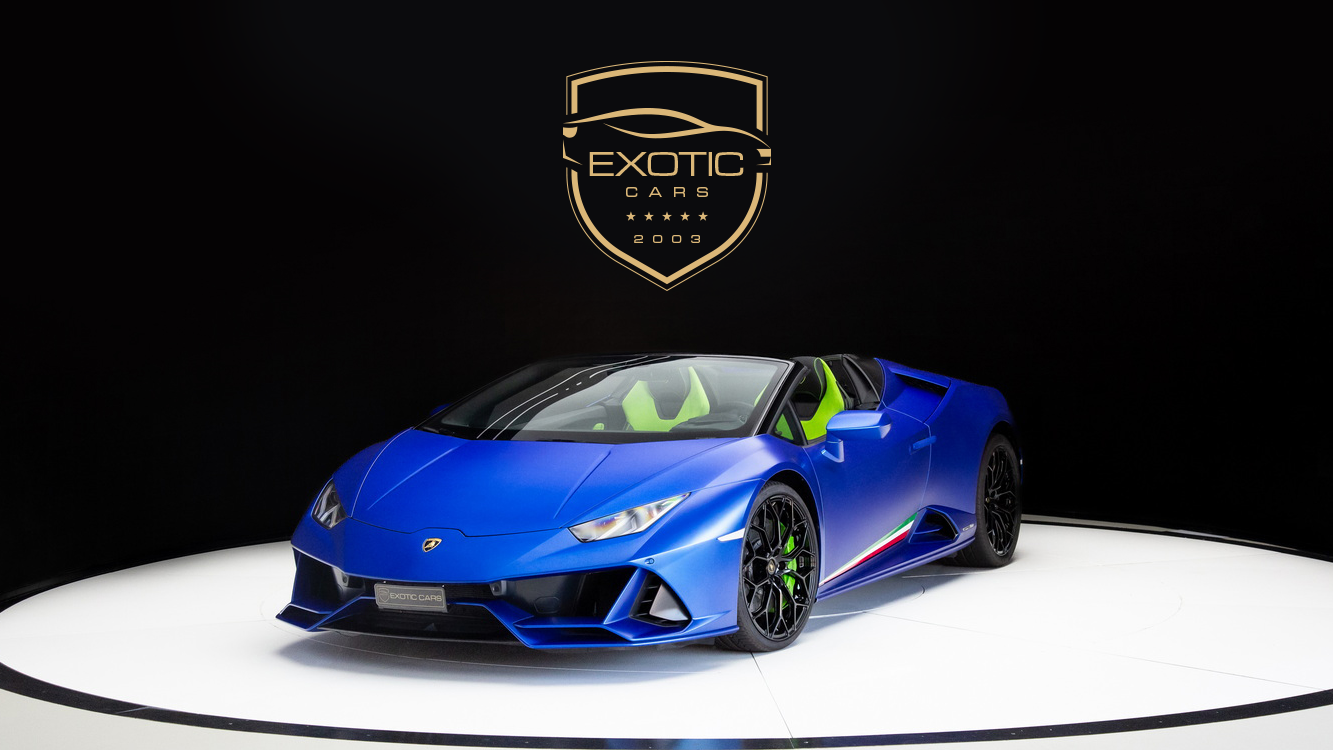 Lamborghini Huracan Collection with Unique Colours at Exotic Cars Dubai