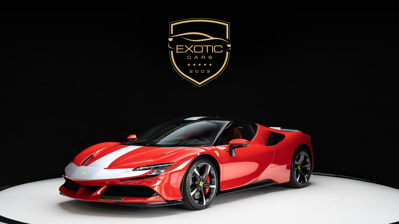 Explore the Ultimate Ferrari SF90 Stradale Assetto Fiorano at Exotic Cars Dubai