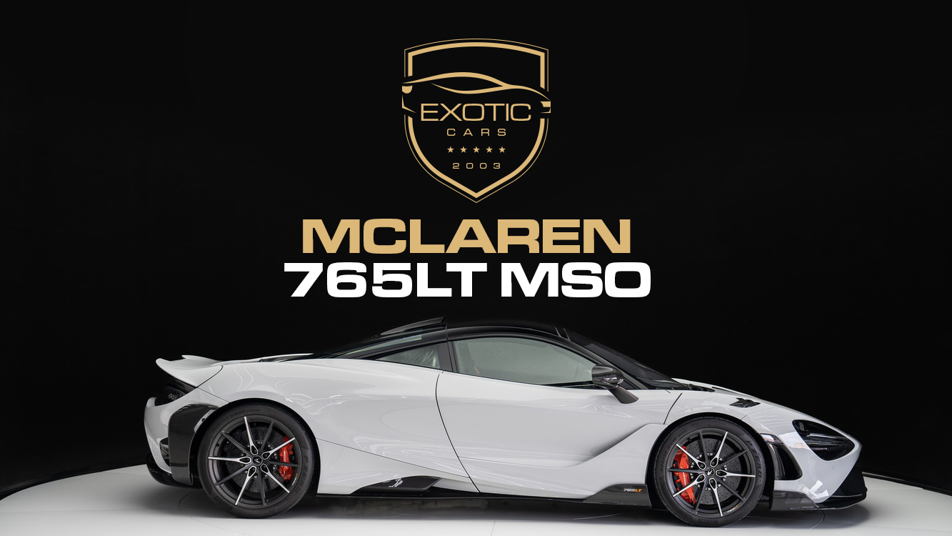 2021 McLaren 765LT MSO – A Masterpiece of Speed and Design